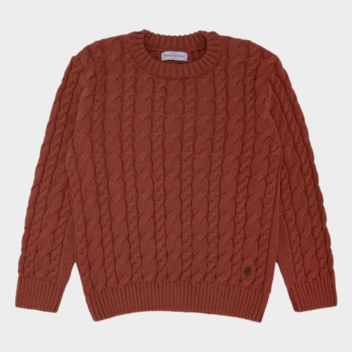 Blusa Infantil Feminina Tricot Manga Longa - BRICK
