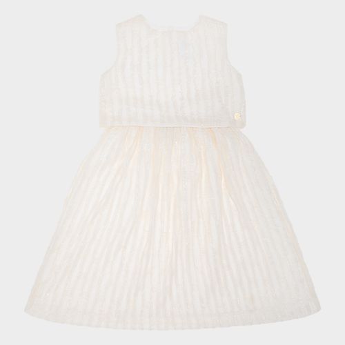 Conjunto de Festa Feminino Infantil - OFF WHITE