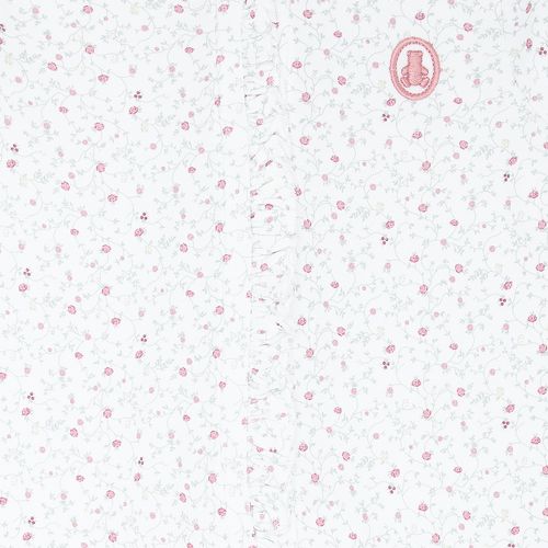 Macacão de Bebê Feminino Longo Egípcio Gold Fio 50 Floreale - ROSE