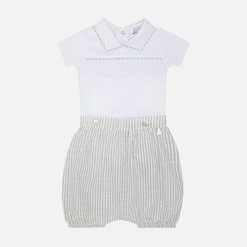 Conjunto de Bebê Masculino Body Algodão Egípcio - VERDE