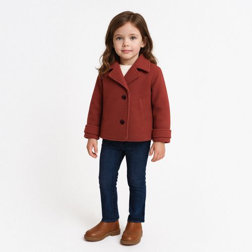 Casaco de Bebê Feminino Lã - BRICK
