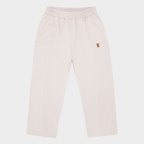 Calça Infantil Masculina com Bolsos - BEGE