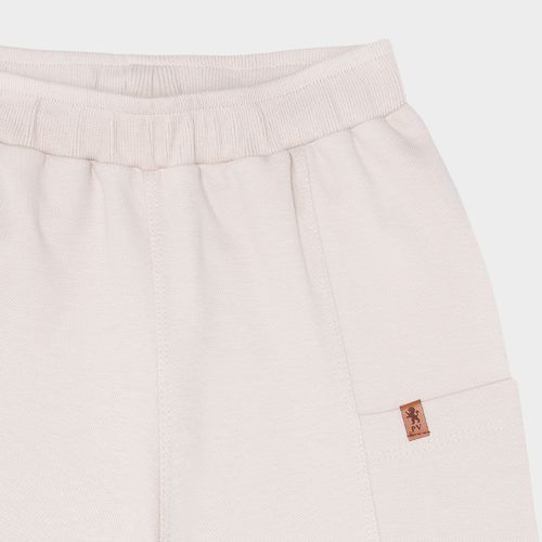 Calça Infantil Masculina com Bolsos - BEGE