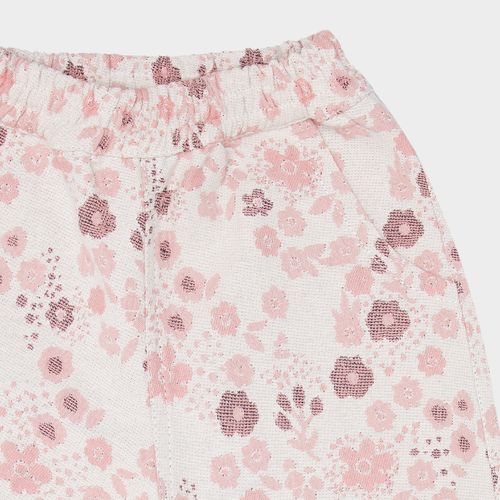 Calça de Bebê Feminina Floral - ROSE
