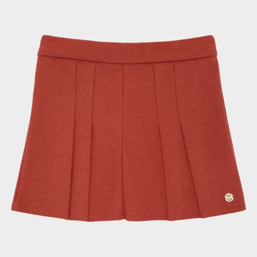 Saia Infantil Feminina Lã com Pregas - BRICK