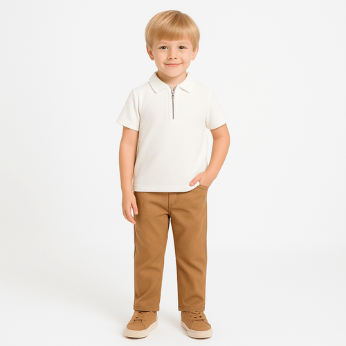 Calça Infantil Masculina Soft - KAKI