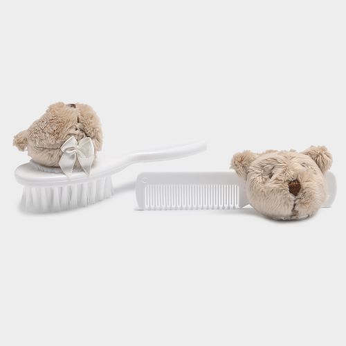 Duo Pente e Escova de Bebê Urso Bimbi - CRU