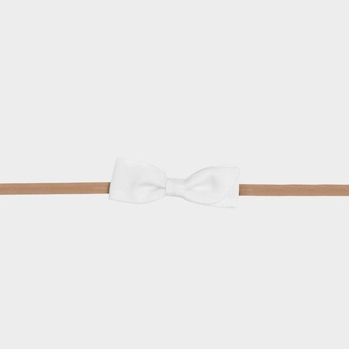 Faixa de Bebê com Laço - BRANCO