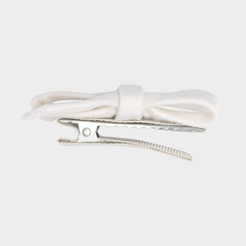 Conjunto de Laços de Bebê Suede - AREIA