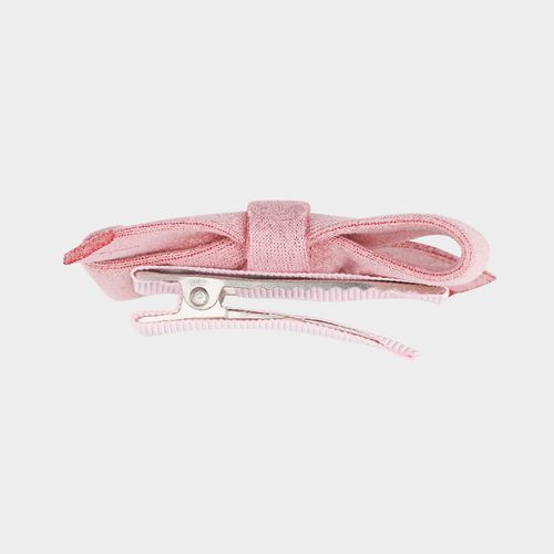 Conjunto de Laços de Bebê Suede - ROSA ANTIGO