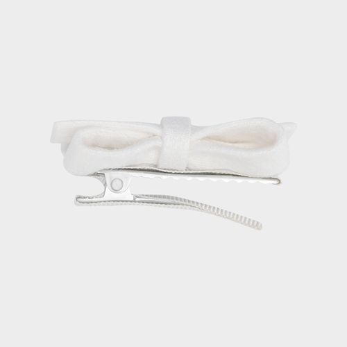 Conjunto de Laços de Bebê Suede - AREIA