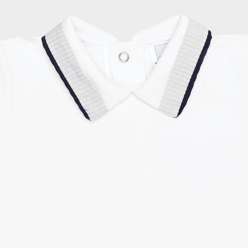 Romper de Bebê Masculino Algodão Egípcio - CINZA