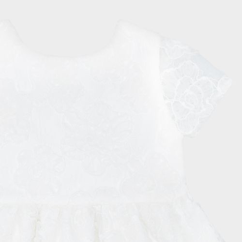 Vestido Infantil Feminino Tule - BRANCO