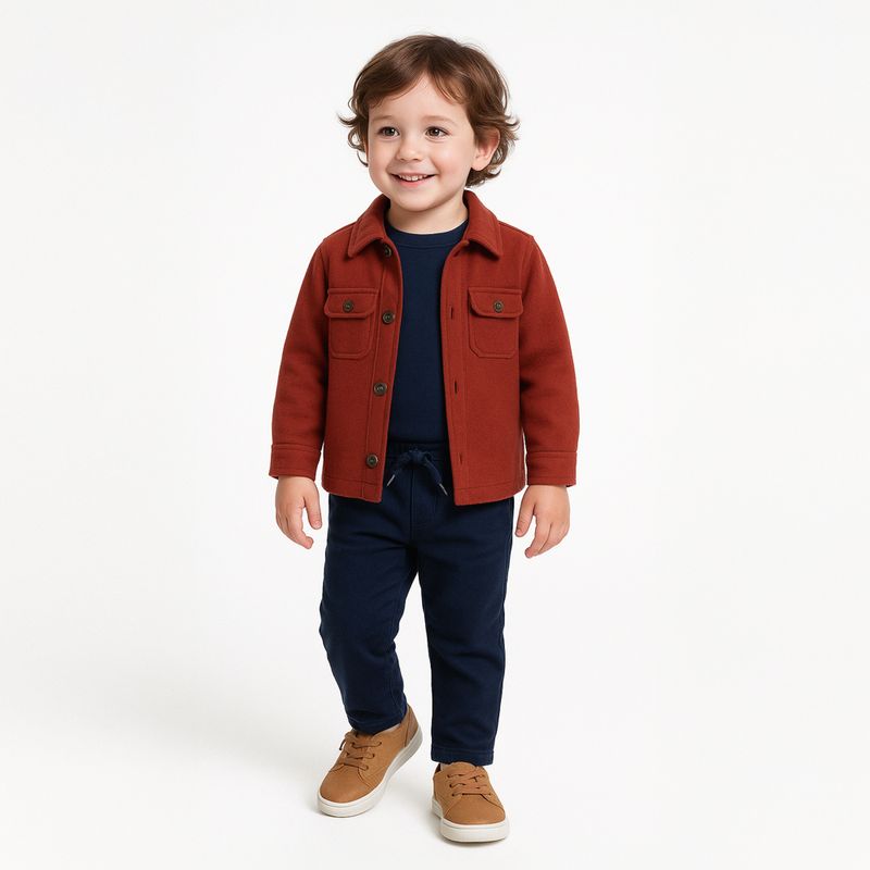 Casaco de Bebe Masculino La - BRICK_02.12.0241_1082_1