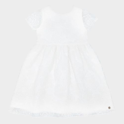 Vestido Infantil Feminino Tule - BRANCO