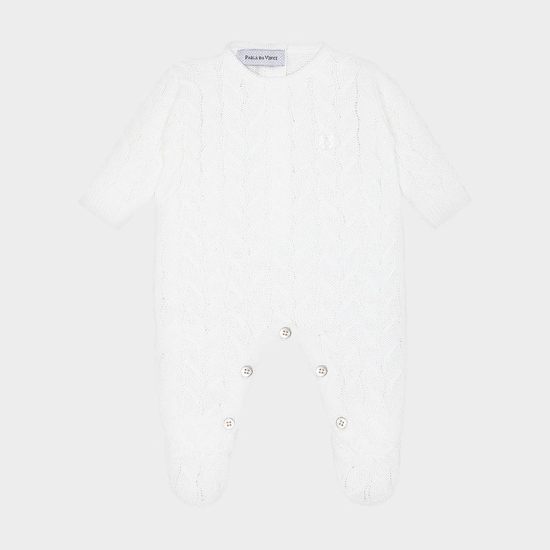 Saida de Maternidade Masculina com Manta Tricot Ponto Tranca - BRANCO_50.66.0006_1010_1