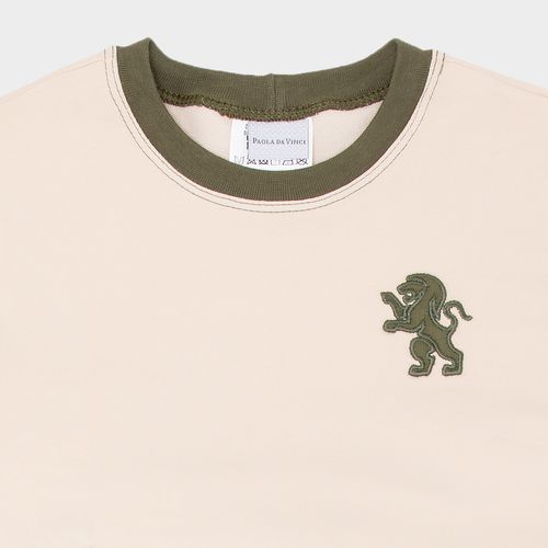 Conjunto Infantil Masculino em Fleece Bicolor Sports - VERDE