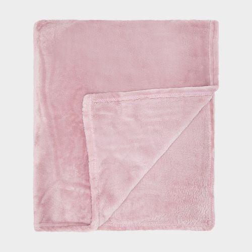 Cobertor Solteiro Flanel Neo Velour - ROSE
