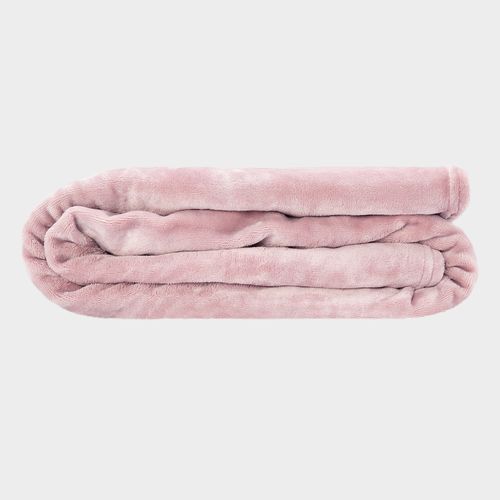 Cobertor Solteiro Flanel Neo Velour - ROSE