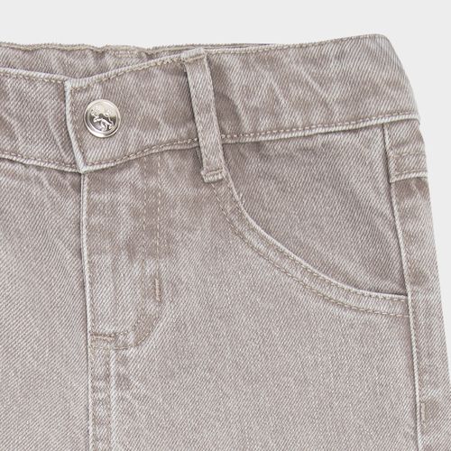 Calça Infantil Masculino Trincado 5 Bolsos - CINZA