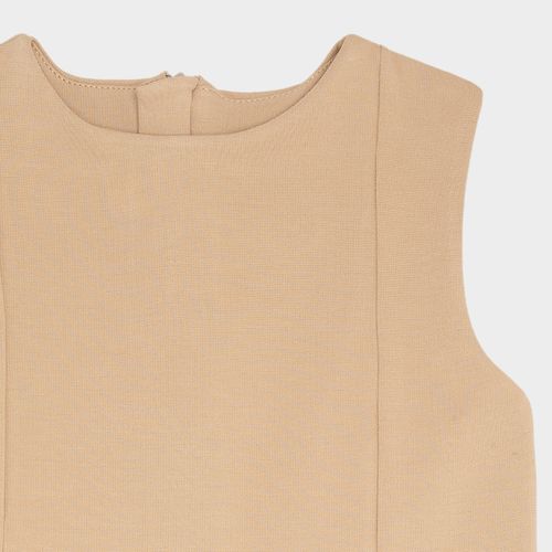 Vestido Infantil Feminino Regata Montaria OFF - OFF WHITE