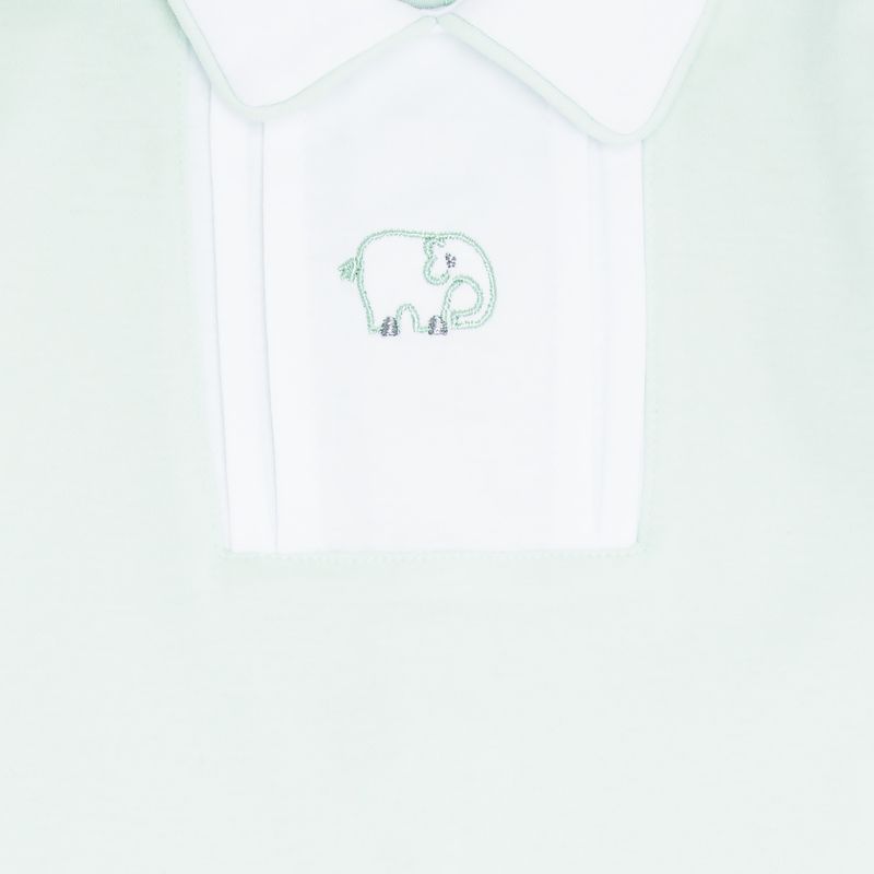 Macacao Bebe Masculino Egipcio Gold Elefante - VERDE_09.16.1194_1030_2