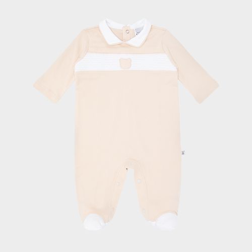 Macacão Bebê Masculino Egípcio Gold Smock Bimbi - BEGE