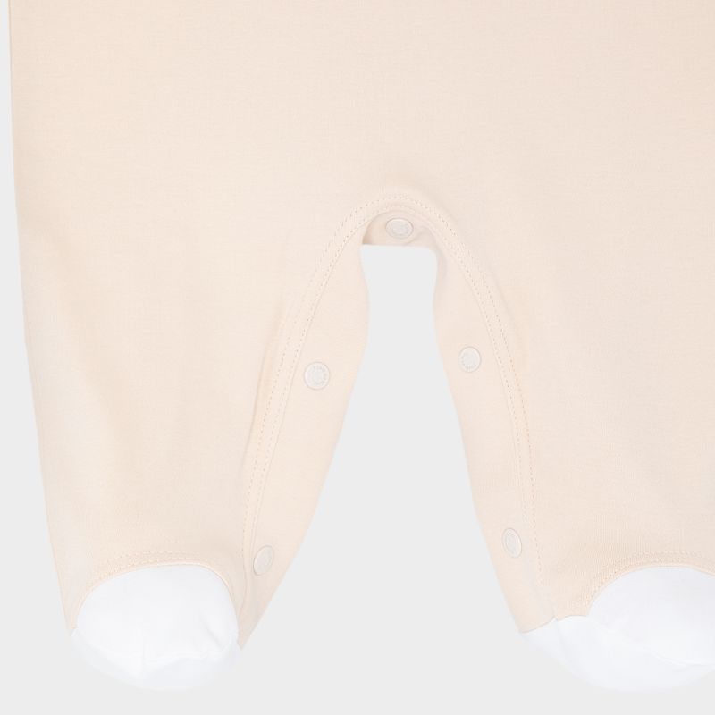 Macacao Bebe Masculino Egipcio Gold Smock Bimbi - BEGE_09.16.1196_1047_3