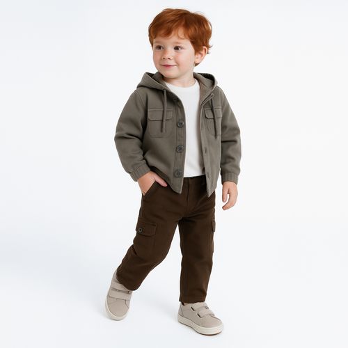 Casaco Bebê e Infantil Masculino Aurora - VERDE