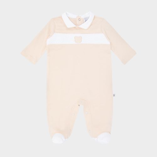 Macacão Bebê Masculino Egípcio Gold Smock Bimbi - BEGE