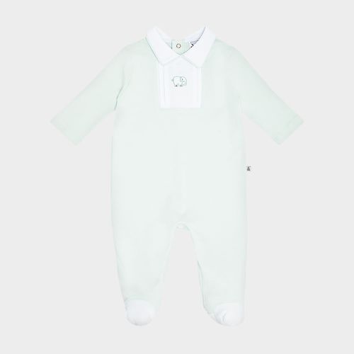 Macacão Bebê Masculino Egípcio Gold Elefante - VERDE