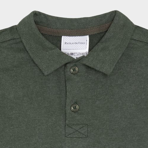 Camiseta Polo Bebê Masculina em Malha Piquet - DIVERSOS