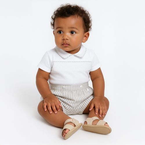 Conjunto de Bebê Masculino Body Algodão Egípcio - VERDE