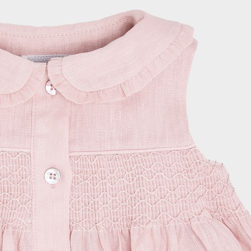 Conjunto Bebê Feminino Puro Linho - ROSE