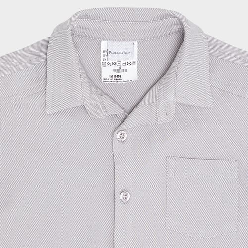 Camisa Infantil Masculina Sirmione - CINZA
