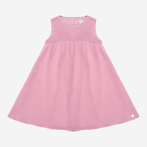 Vestido Infantil Feminino Atelier Plissado - ROSE