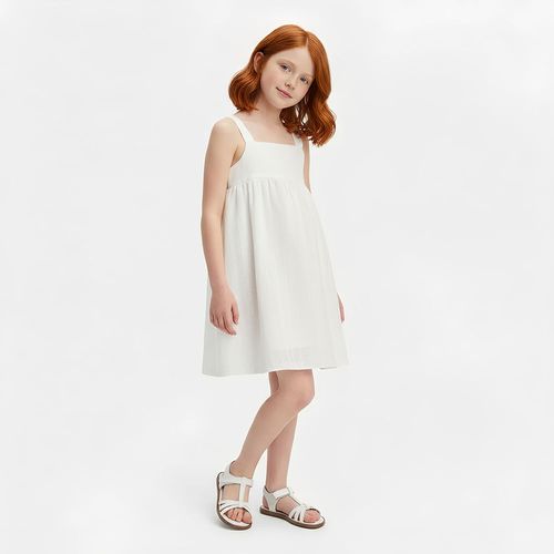 Vestido Infantil Feminino Atelier Bordado Prince - BRANCO