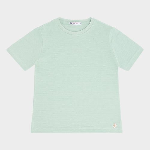 Camiseta Infantil Masculina Malha Jacquard Fisher - VERDE