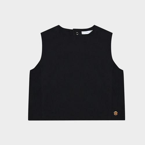 Blusa Regata Infantil Feminina Montaria Premium - PRETO