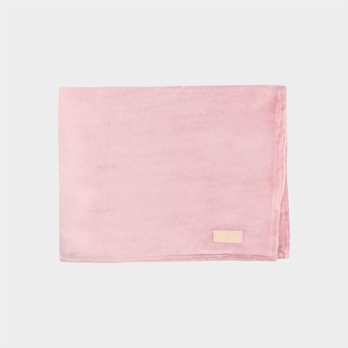 Cobertor Solteiro em Microsoft Velour - ROSE