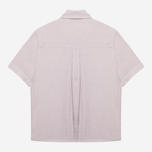 Camisa Infantil Masculina Manga Curta Listrada - VERMELHO