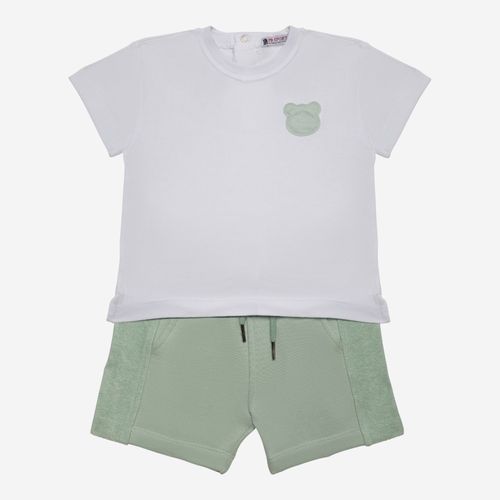 Conjunto Bebê Masculino Sued Gold - VERDE
