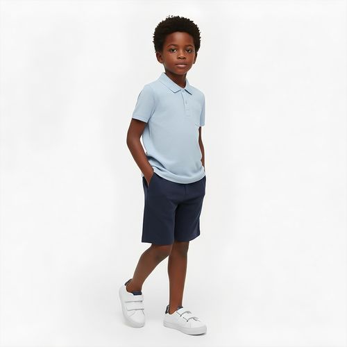 Bata Infantil Masculina Luhi com Bolso - AZUL