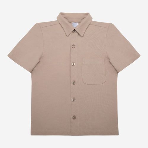 Camisa Infantil Masculina Piquet Gold - KAKI