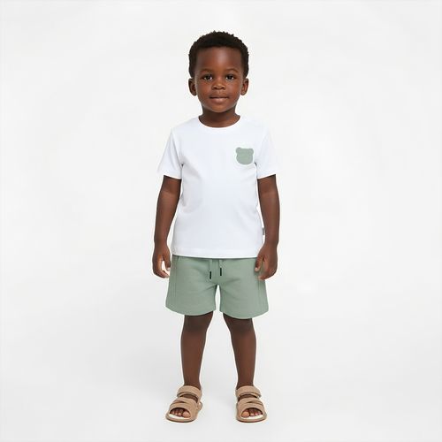 Conjunto Bebê Masculino Sued Gold - VERDE