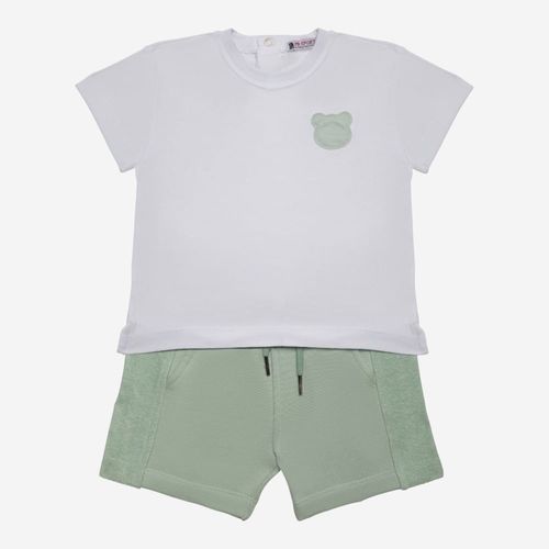 Conjunto Bebê Masculino Sued Gold - VERDE