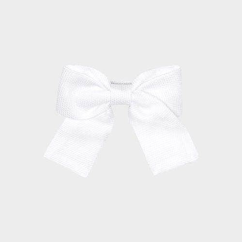 Presilha Bebê Feminina Laço Cruzado - BRANCO