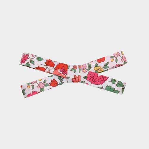 Laço Infantil Médio Cruzado Liberty - VERMELHO