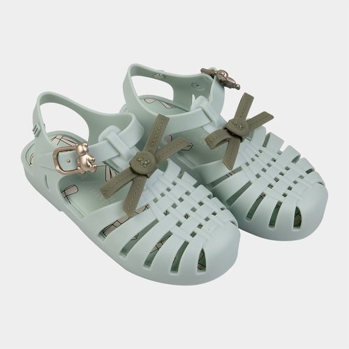 Sandália Infantil Feminina Mini Melissa com Laço - VERDE