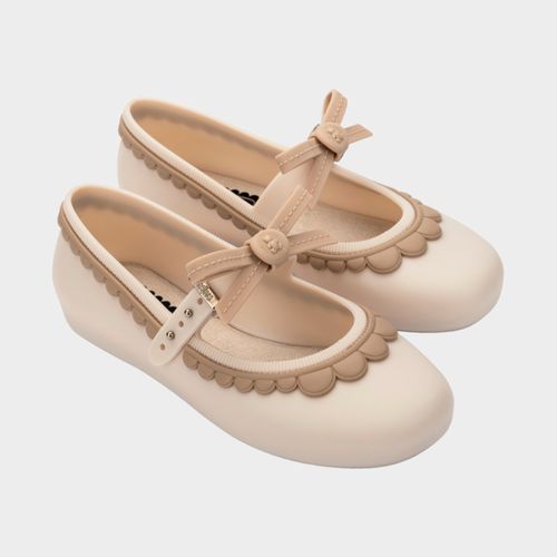 Sapatilha Infantil Feminina Mini Melissa - BEGE